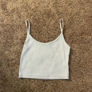 White brandy melville tank top.